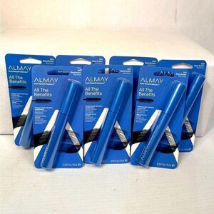 MASCARA BUNDLE OF 7 NWT ALMAY MULTI-BENEFIT MASCARA 503 BLACK/BROWN